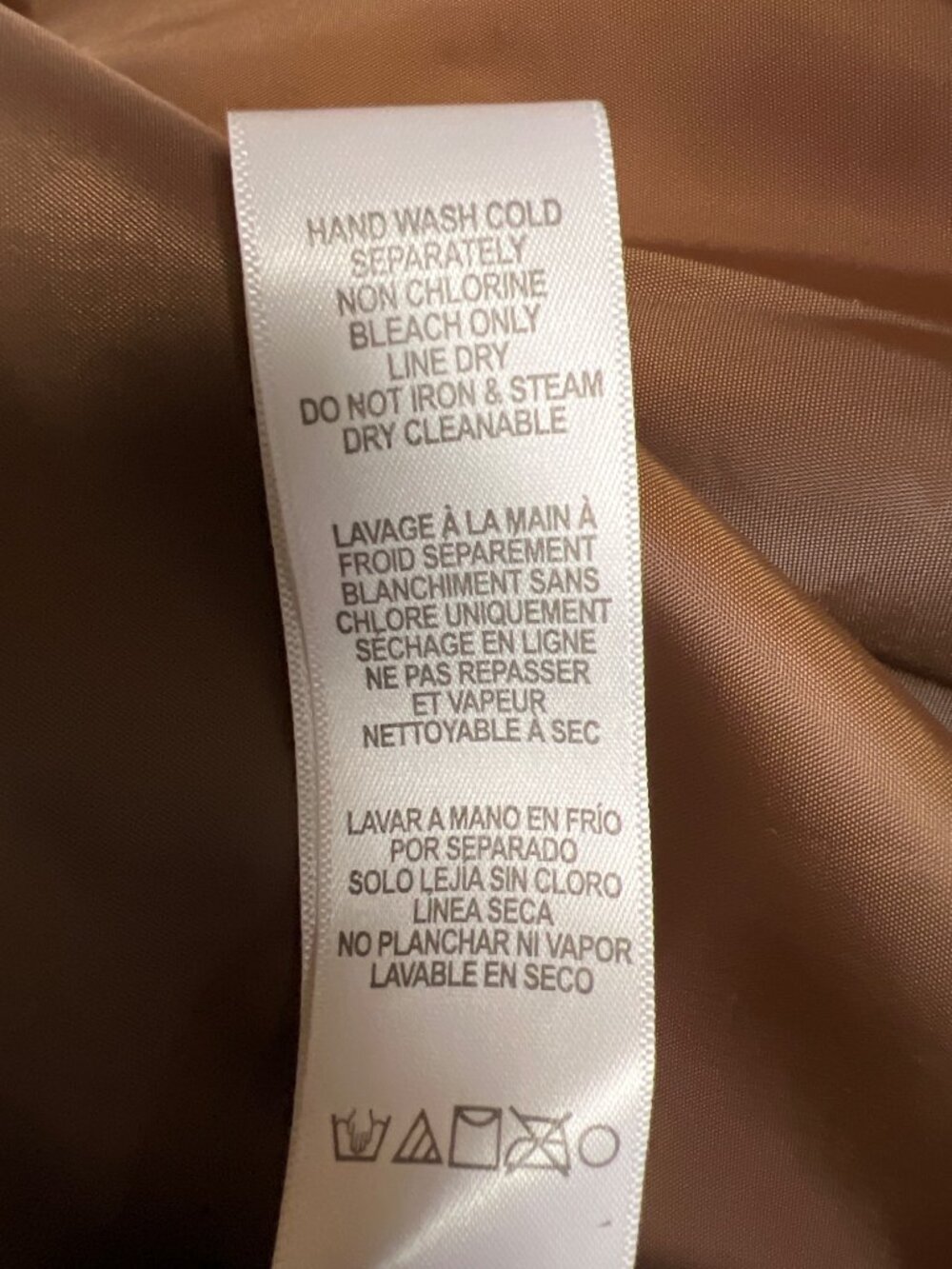 Good American Better Than Leather Shacket S/M Burnt Caramel Faux Leather NWT - Picture 10 of 11